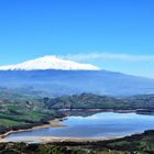 Lago Pozzillo ed Etna