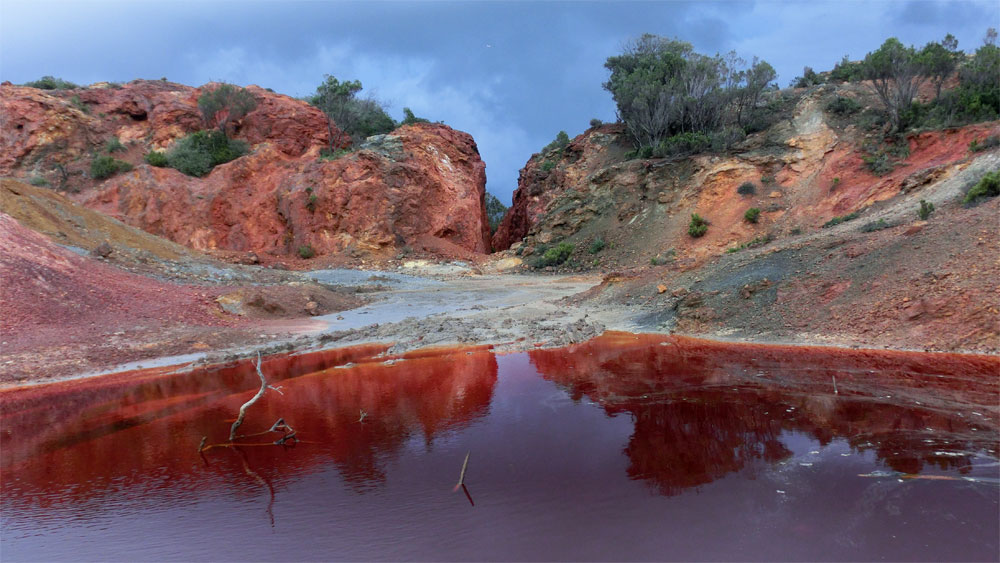 lago rosso ,elba