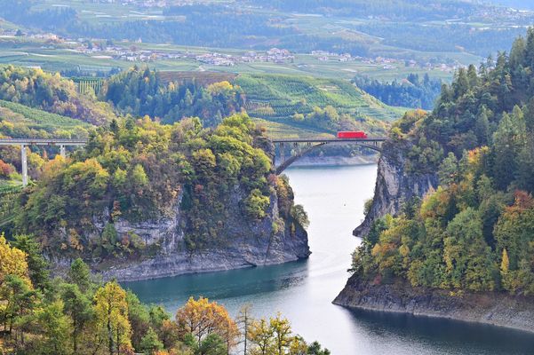 Lago Santa Giustina Durchblick