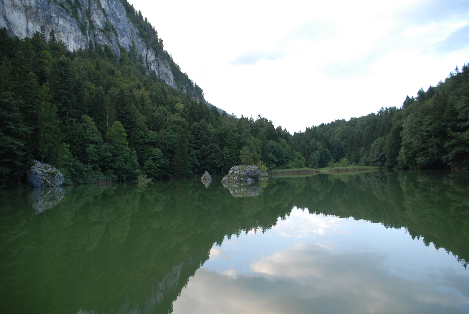 Lago situado cerca de Innsbruck