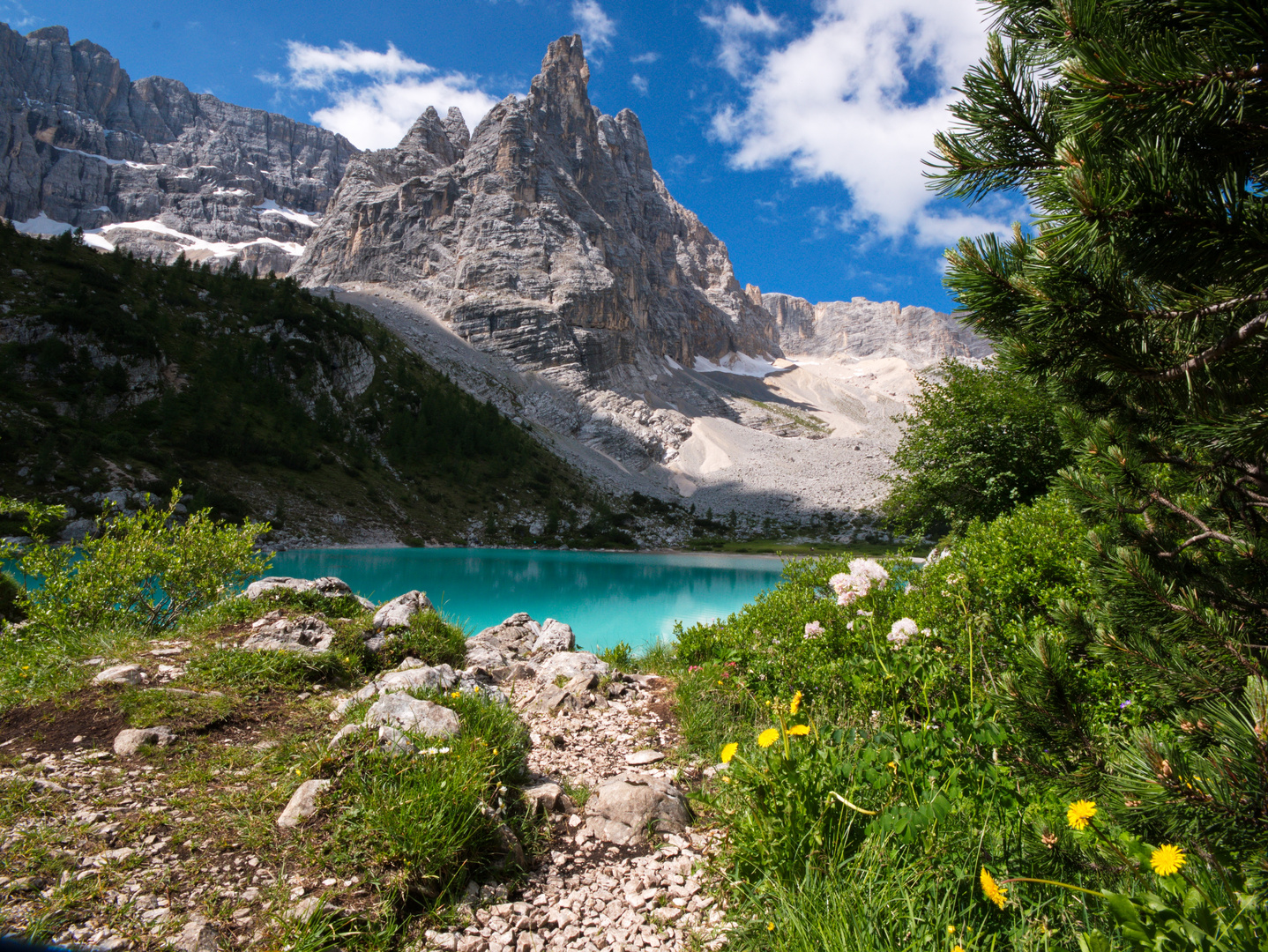 Lago Sorapiss ... türkise Perle der Dolomiten