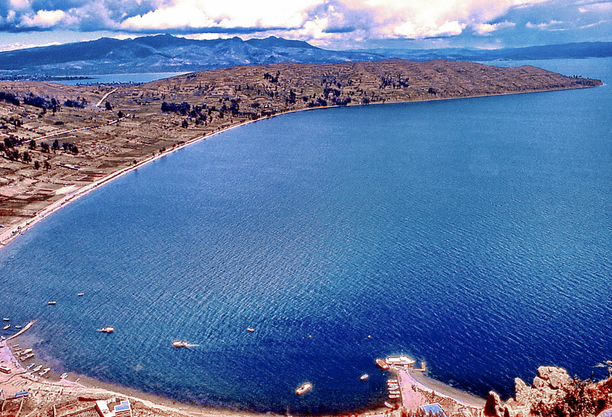 Lago Titicaca,  Copacabana Strand