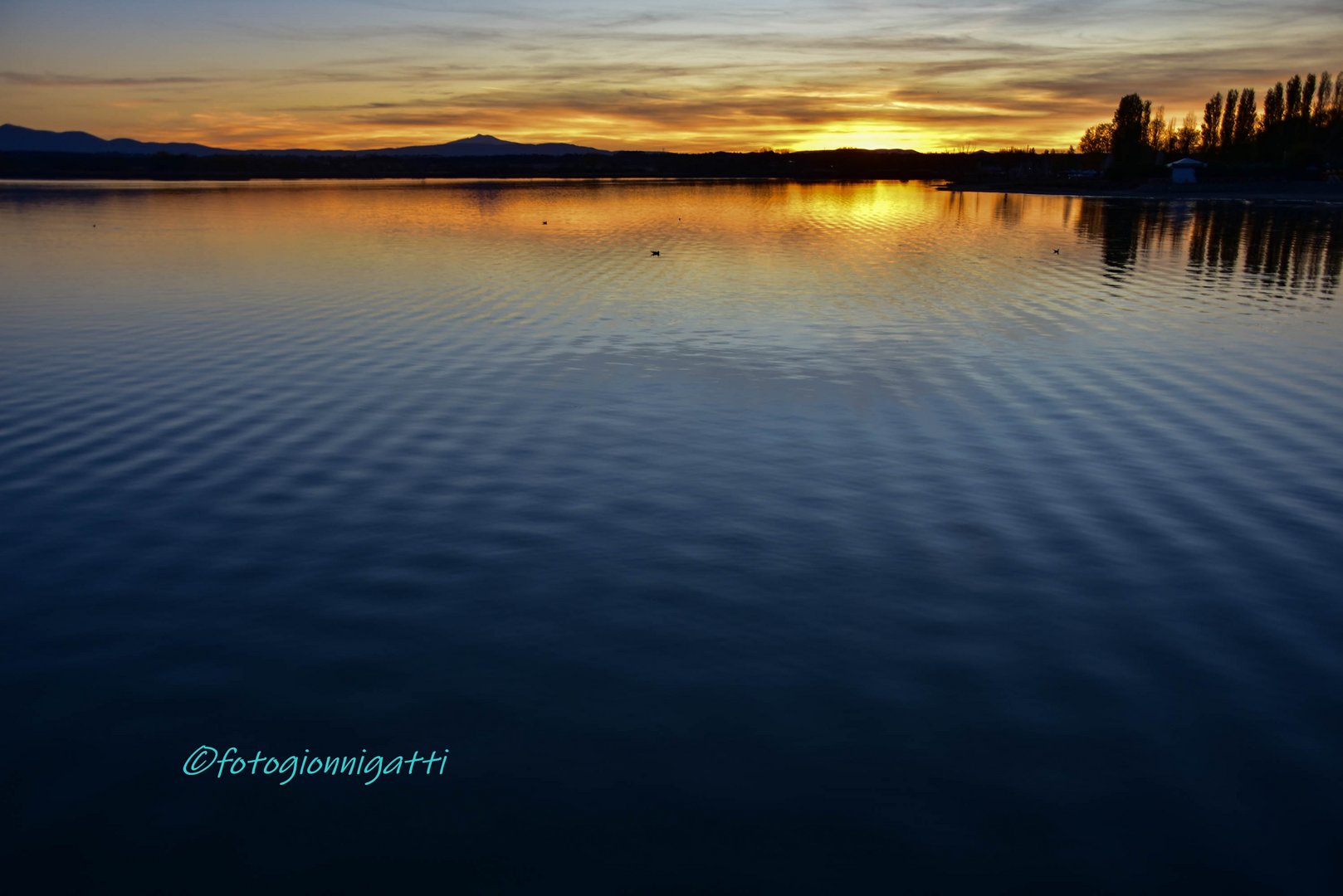 Lago Trasimeno - Tramonto al lago