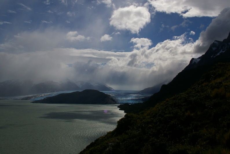 Lago und Glaciar Grey Torres del Paine NP Chile