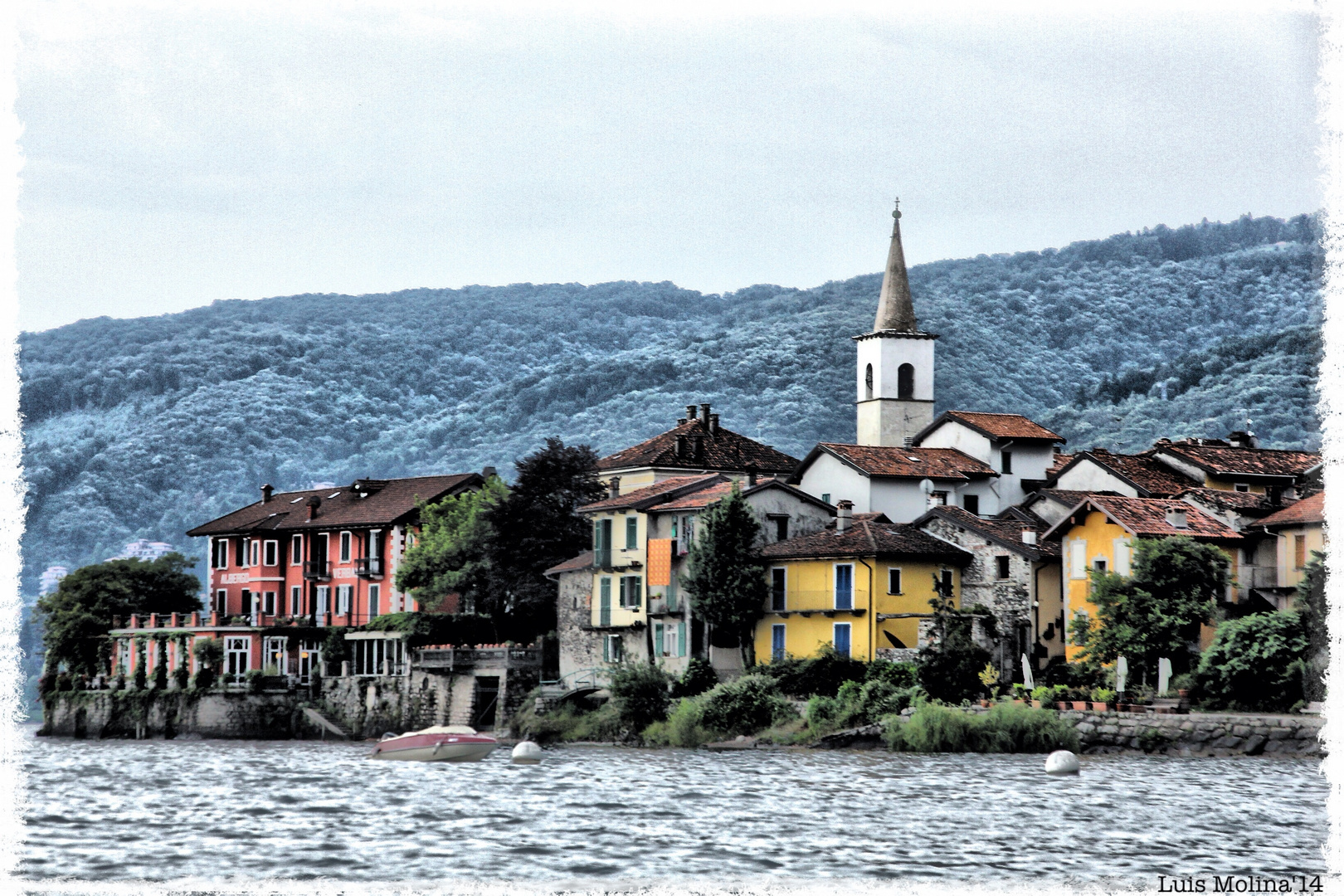 Lago Varese. Italia.