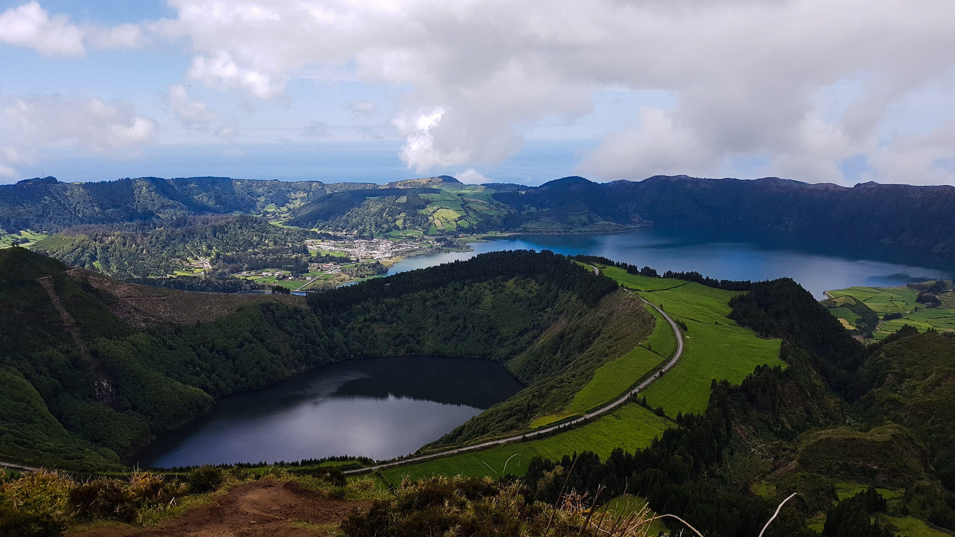 Lagoa das Sete Cidades auf Sao Miguel 