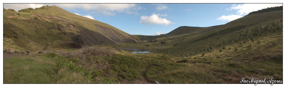 Lagoa do Carvao (Sao Miguel, Azoren)