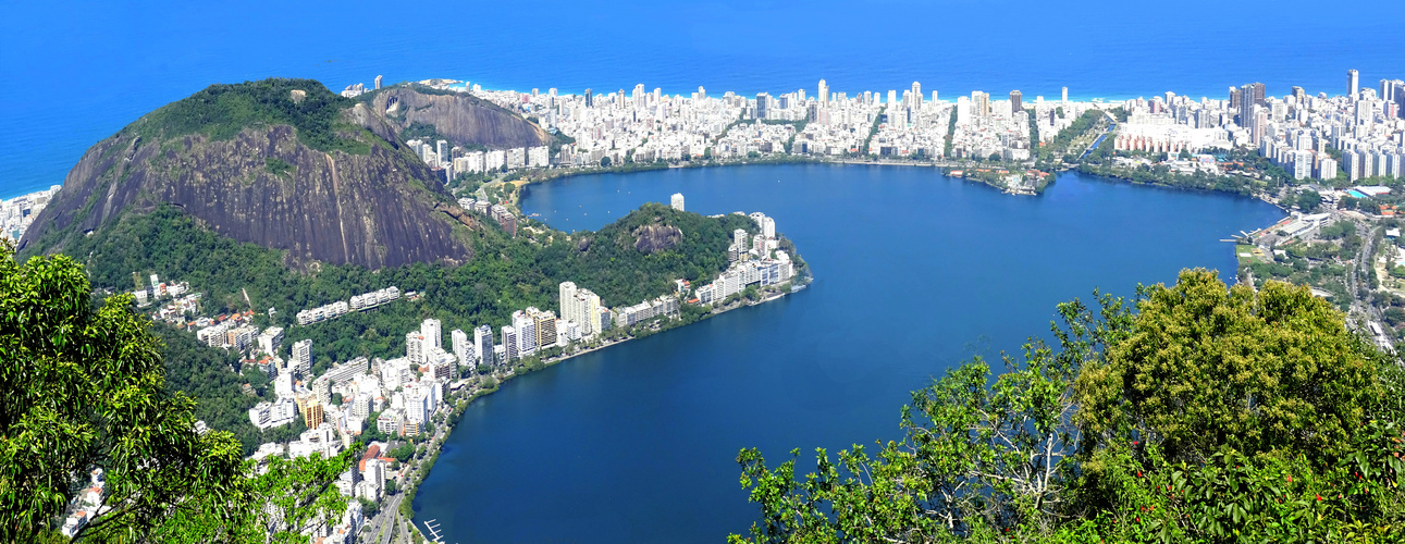 LAGOA  RODRIGO DE FREITAS, RIO DE JANEIRO, BRAZIL