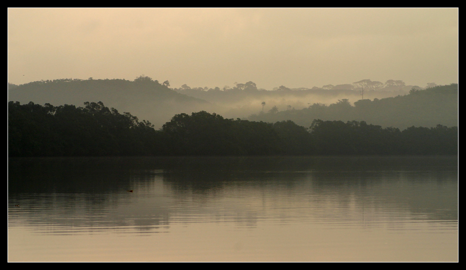 ... Lagoon of Princess Town, Ghana ...