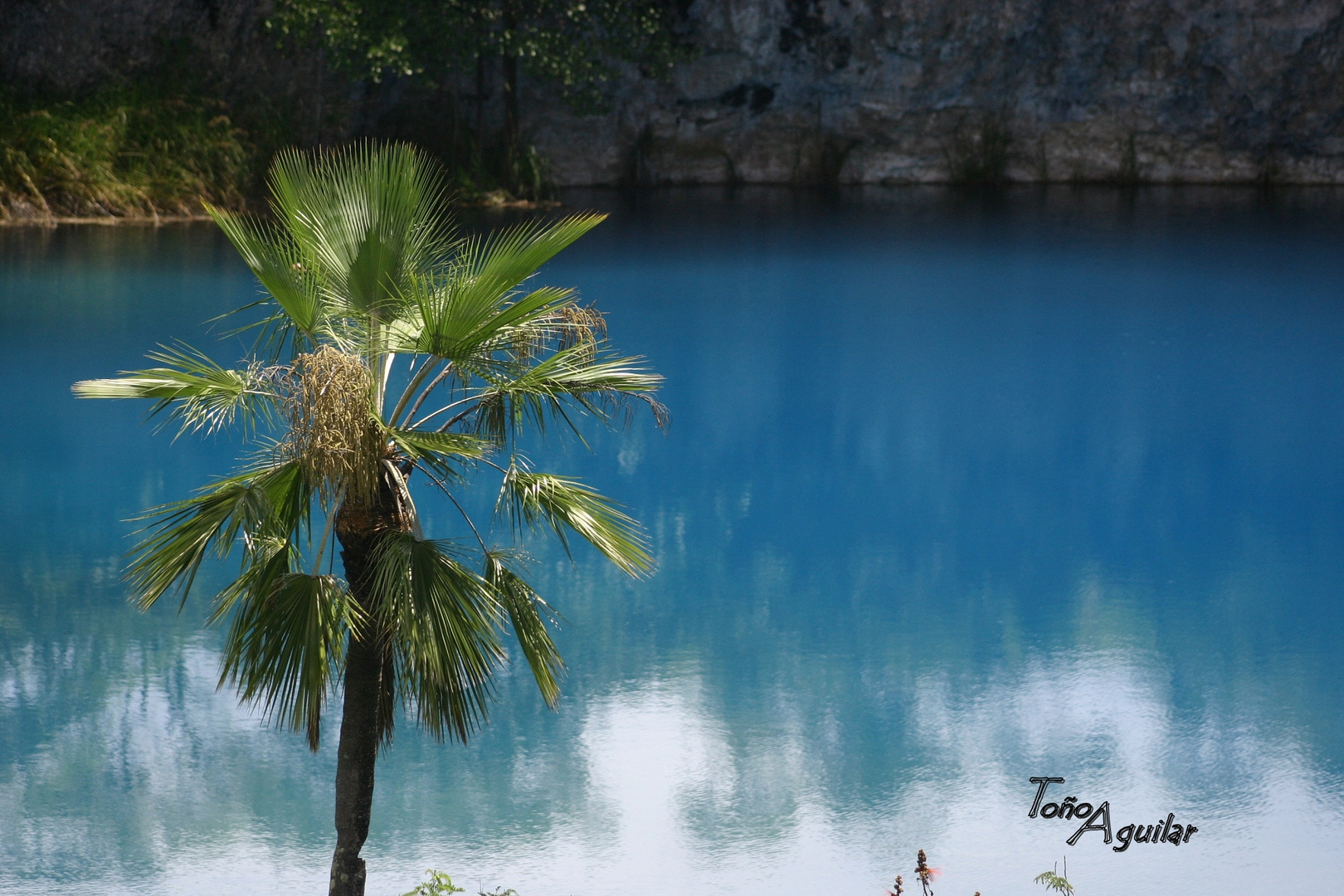 Laguna Chucumaltik en Comitán, Chiapas México