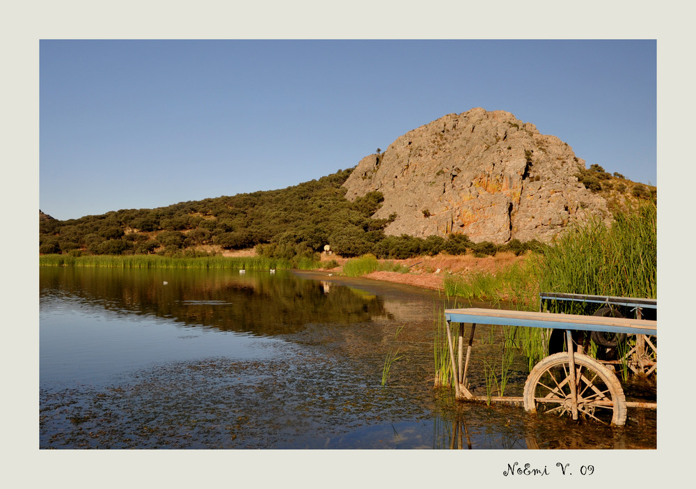 Laguna en la Mancha