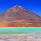 Laguna Verde mit Vulkan Licancabur, Bolivien