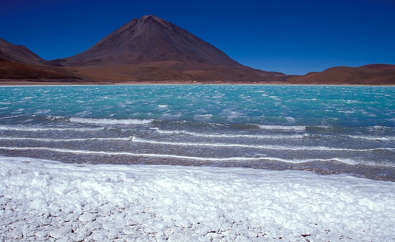 Laguna Verde und Vulkan Licancabur