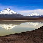 Lagune am Lascar im Bolivianischen Winter