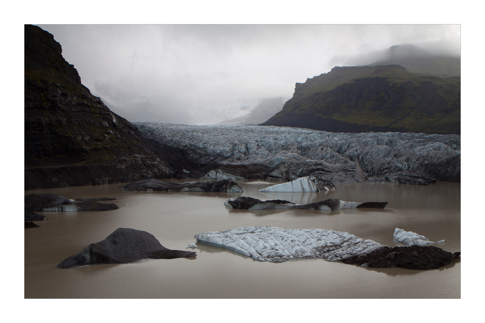 Lagune am Svinafellsjökull