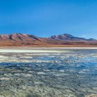 Lagune im Altiplano am frühen Morgen, Bolivien 2016