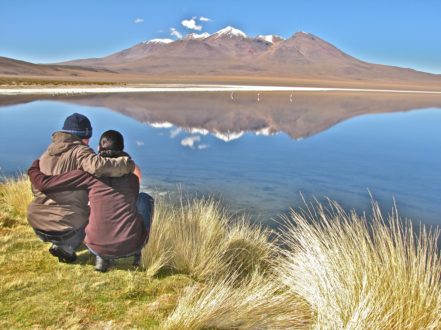 Lagune in Bolivien