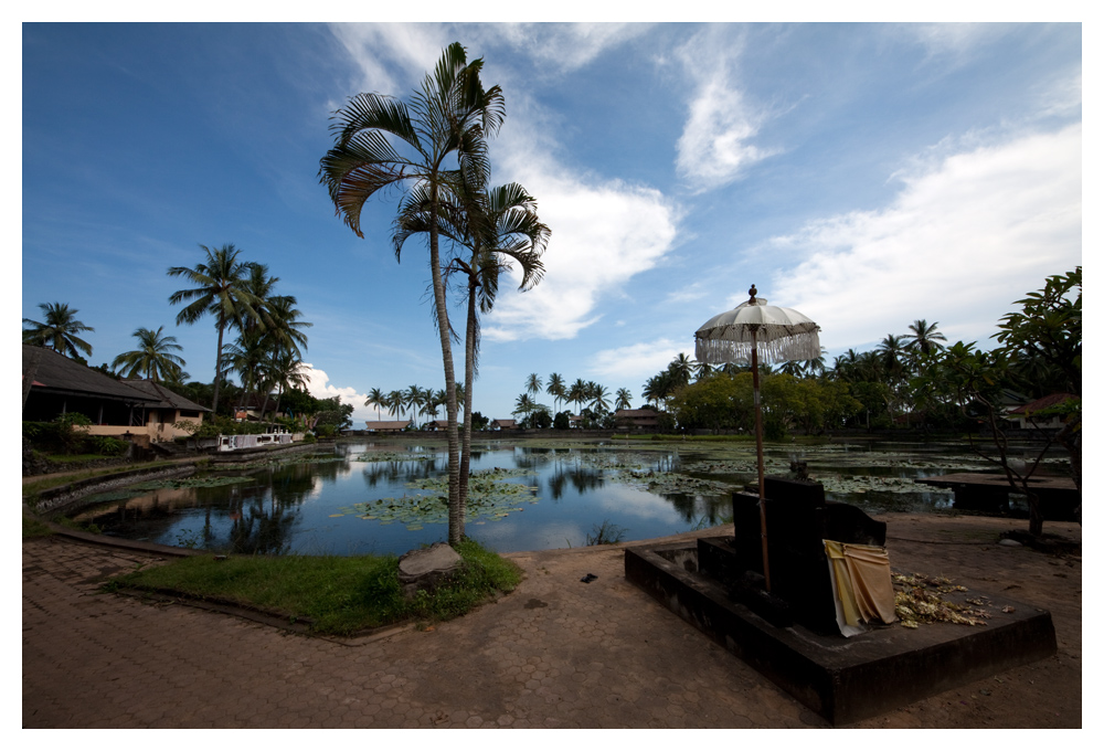 Lagune in Candi Dasa