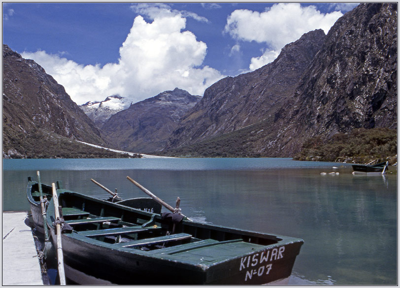 Lagune Llanganuco im Nationalpark Huascaran