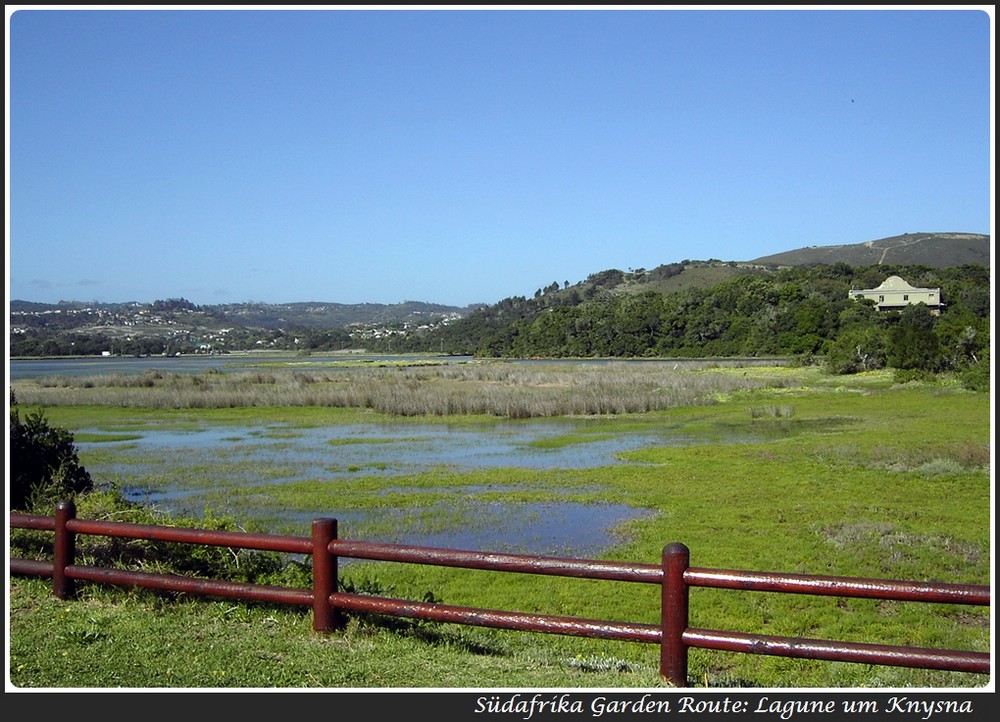 Lagune um Knysna