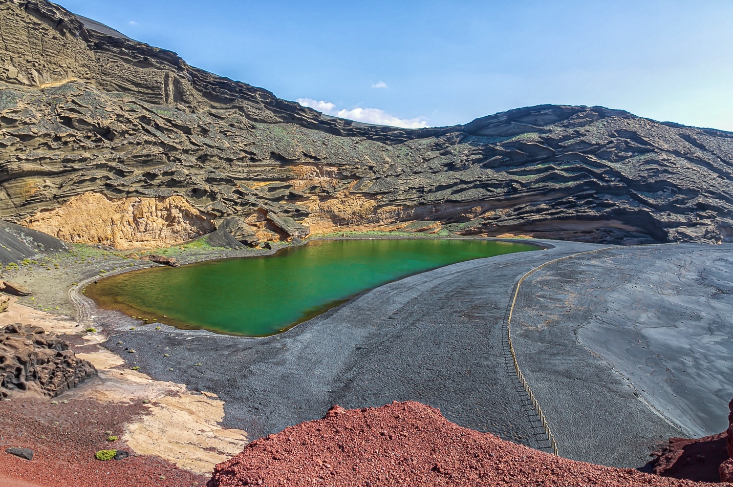 Lagune von El Golfo