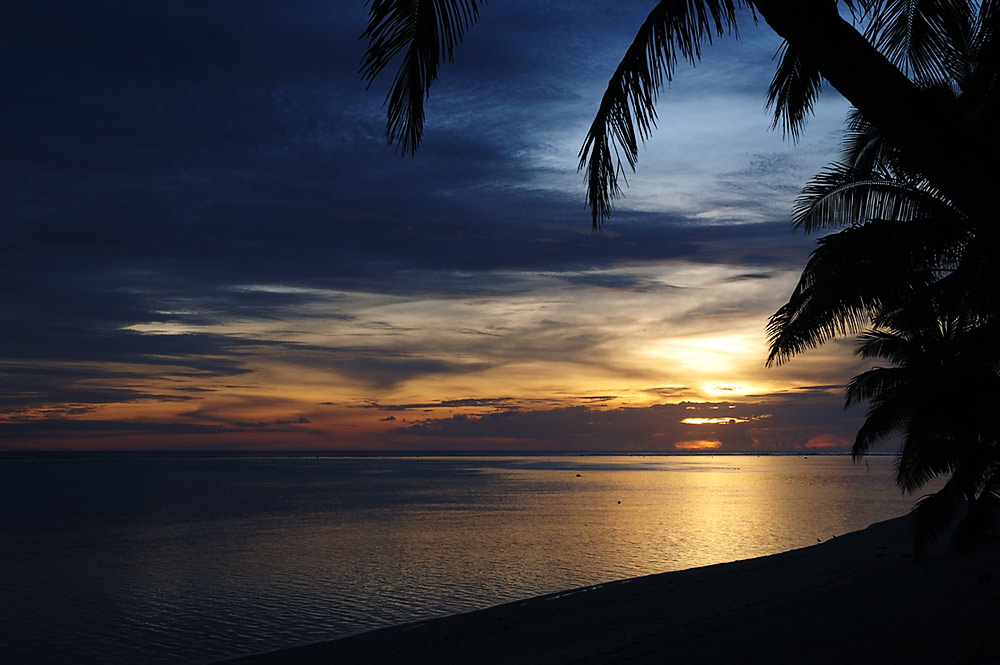 Lagune von Titikaveka, Rarotonga, Cook Islands