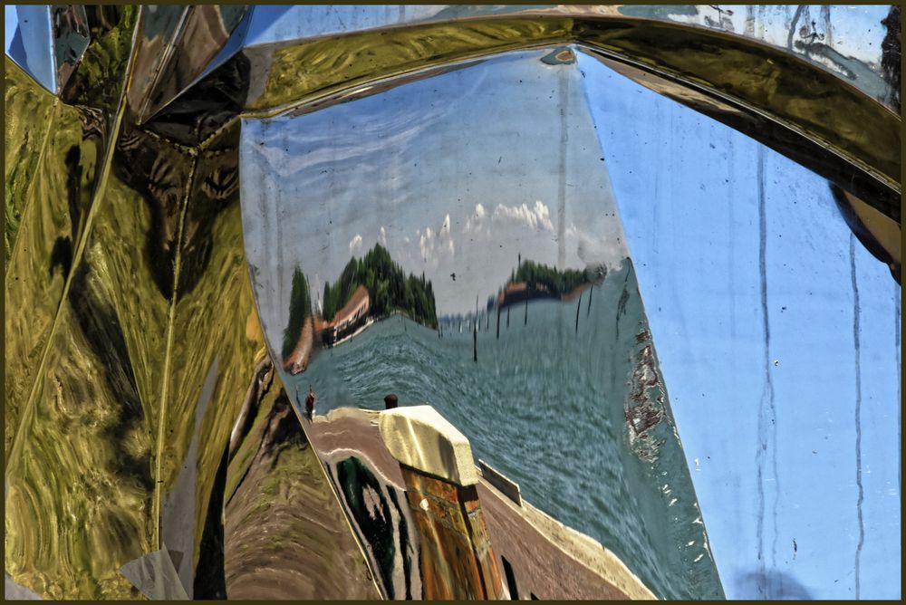 Lagunenstadt Venedig im Spiegel