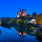 Lahn mit Limburger Dom, Hessen