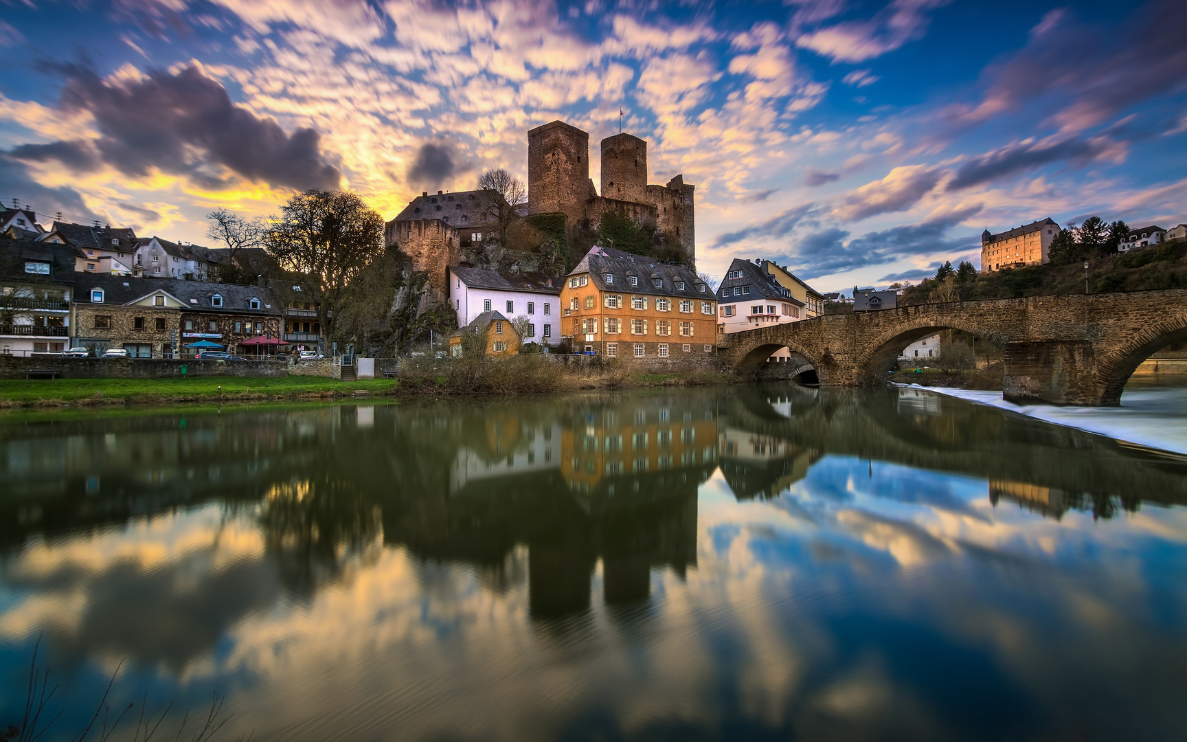 Lahn River Reflections