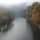 Lahnstein Friedrichssegen - Die Lahn im Oktober 2011