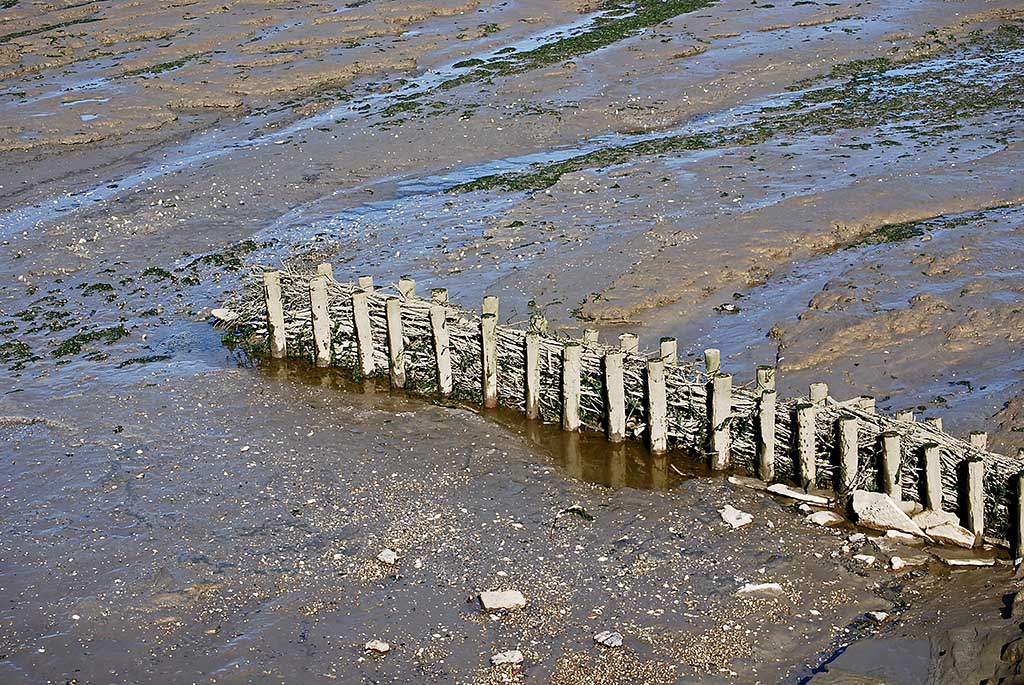 Lahnung am Wattenmeer