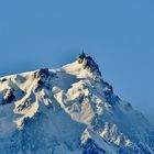 L'Aiguille du Midi vue des Praz