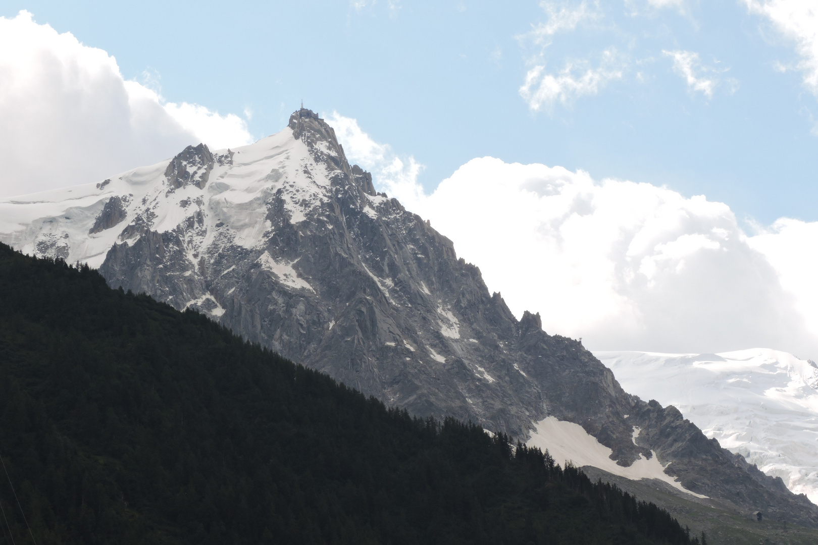 L'Aiguille( verte ) du Midi à Chamonix