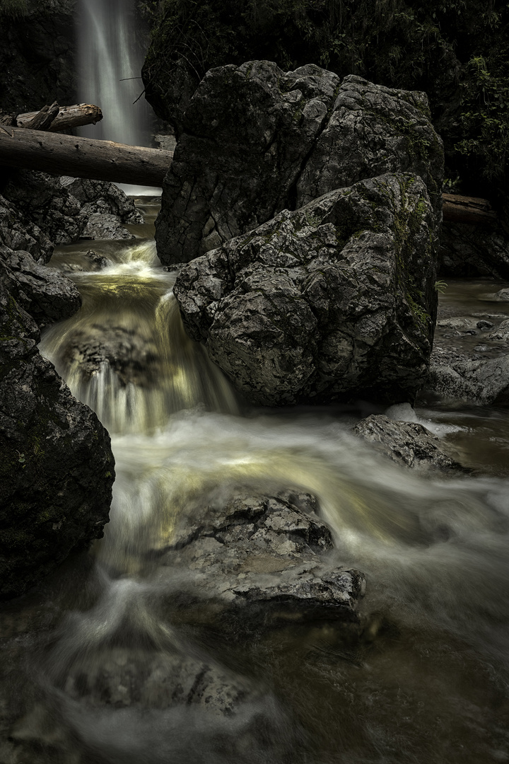 Lainbachfälle-Oberer Fall-bei Kochel am See