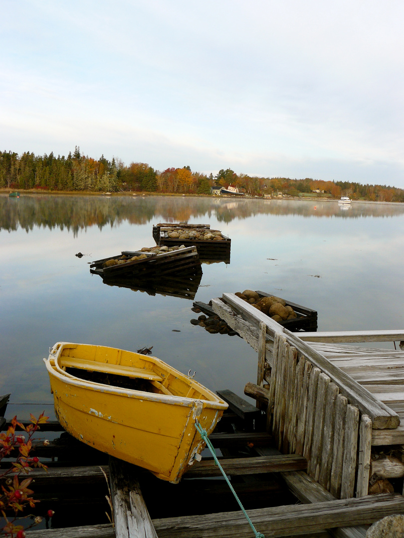 lake after sunrise