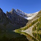 Lake Agnes oberhalb des Lake Louise in British Columbia