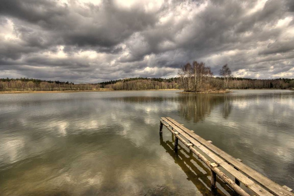 Lake and Clouds