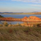 ** Lake Argyle Sunset seen from Bluff **