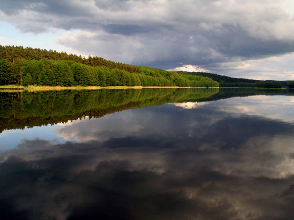 lake as a mirror