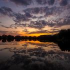 Lake At Sunset