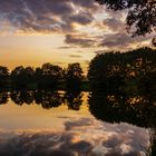 Lake At Sunset