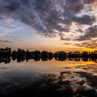 Lake At Sunset