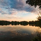 Lake At Sunset