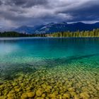 Lake Beauvert, Jasper, Kanada