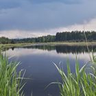 Lake bevor the storm 