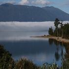 Lake Brunner im Morgennebel