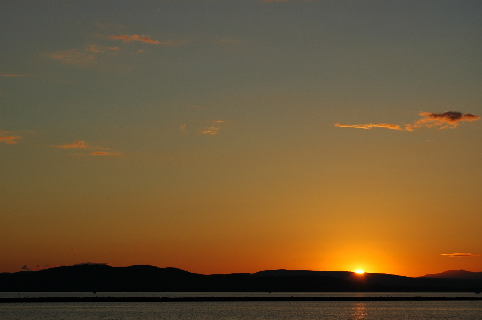 Lake Champlain Sunset IV