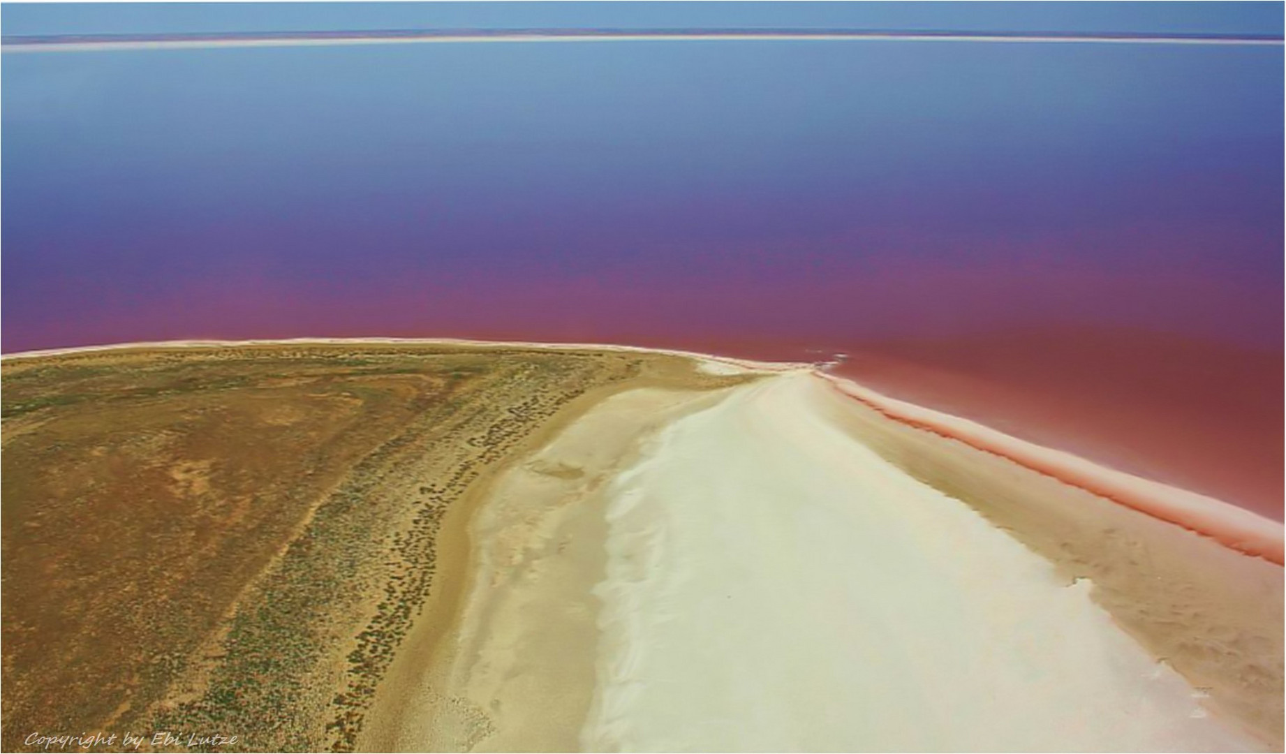 * Lake Eyre full / at  a flyover *