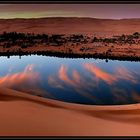 Lake Gabroon Erg Ubari Libya