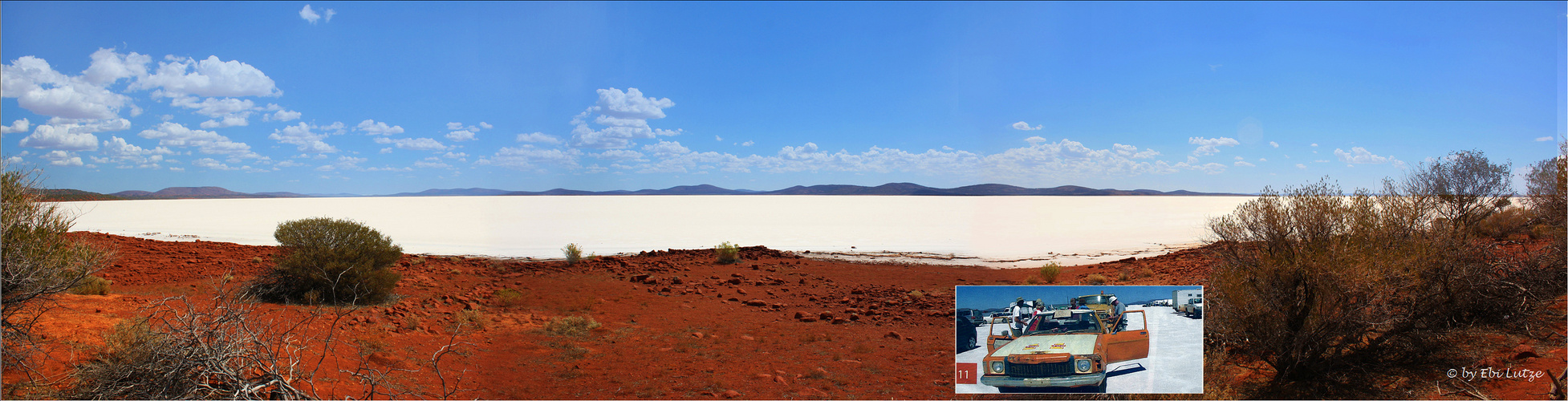 *** Lake Gairdner Speed Races / Inset courtesy of Kimba Tourism ***